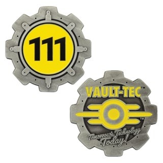 Vault 111 Door Limited Edition Fallout Coin