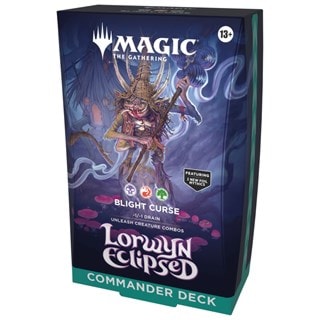 Lorwyn Eclipsed Commander Deck Blight Curse Magic The Gathering Trading Cards