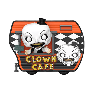 Art With Clown Cafe 149 Terrifier Funko Pop Vinyl Ride Deluxe