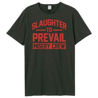 Misery Crew Slaughter To Prevail Charcoal Tee