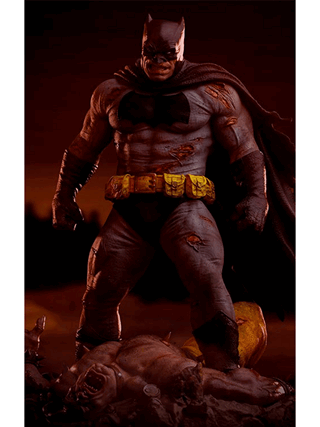 Batman Dark Knight Returns Diorama Iron Studios Figurine