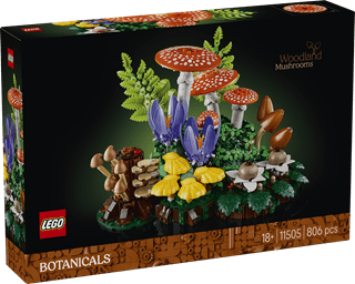 Woodland Mushrooms LEGO Botanicals
