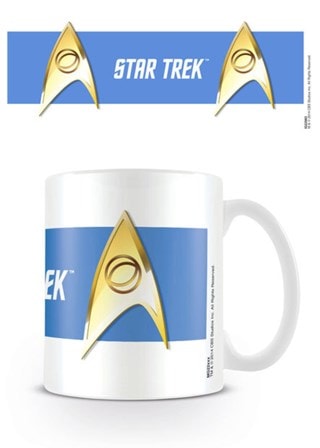 Sciences Blue Star Trek Mug