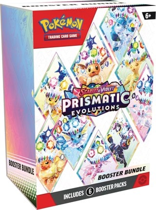 Scarlet & Violet 8.5 Prismatic Evolutions Booster Bundle Pokemon Trading Cards