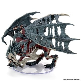 Boneyard - Green Dracolich (Set 18) Dungeons & Dragons Icons Of The Realms Premium Figurine