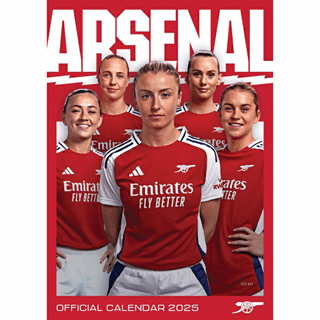 Arsenal FC Women 2025 Calendar A3