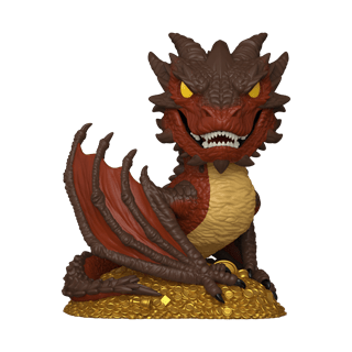 Smaug (Metallic) 2188 The Hobbit Funko Pop Vinyl Deluxe