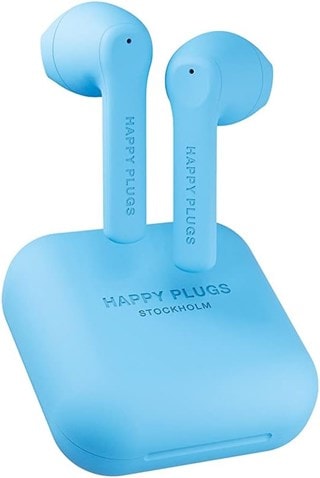 Happy Plugs Air 1 Go Blue True Wireless Bluetooth Earphones