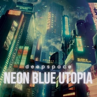 Neon blue utopia