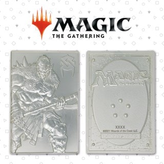 Silver Plated Garruk Wildspeaker Magic The Gathering Limited Edition Collectible