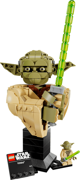 Yoda Bust Star Wars LEGO