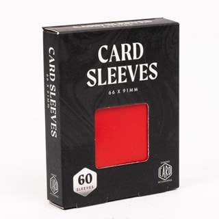 Red Trading Card Sleeves