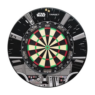 Millennium Falcon Star Wars Target Dartboard & Surround Bundle