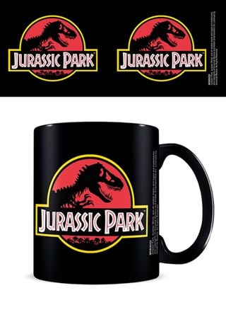 Jurassic Park: Classic Logo Black Mug