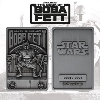 Book Of Boba Fett Ingot: Star Wars Collectible