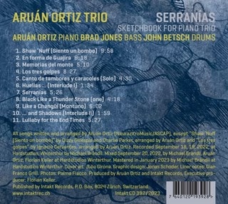Serranias: Sketchbook for Piano Trio