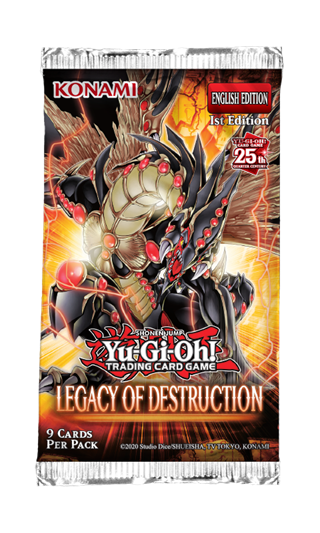 Legacy Of Destruction Booster Yu-Gi-Oh! TCG Trading Cards