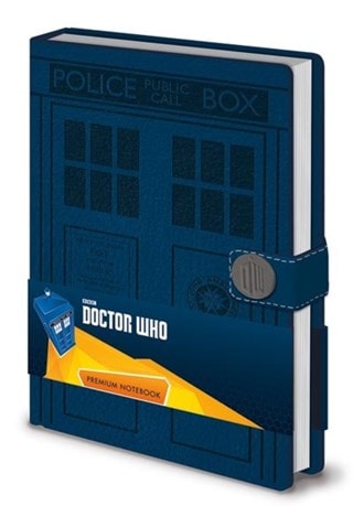 Doctor Who Tardis A5 Notebook