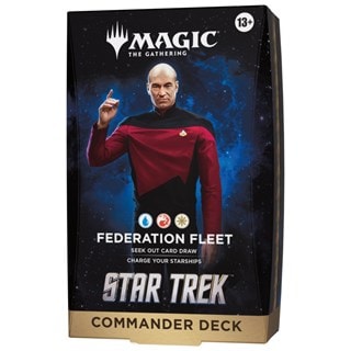 Star Trek Commander Deck Federation Fleet Magic The Gathering Trading Cards