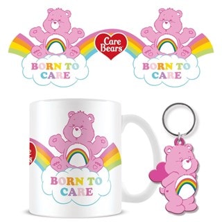 Born To Care Care Bears Mug & Keychain Set