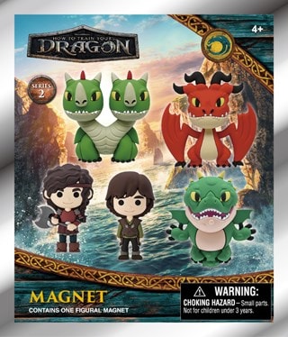 How To Train Your Dragon Series 2 3D Foam Magnets Blind Bag