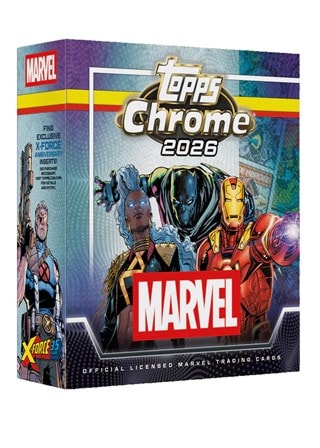 Topps Chrome Marvel Comics Mega Box 2026 Trading Cards