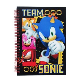 A5 Notebook Sonic The Hedgehog Stationery