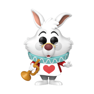 White Rabbit With Horn 1772 Alice In Wonderland Funko Pop Vinyl