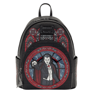 Dracula Stained Glass Universal Monsters Loungefly Mini Backpack
