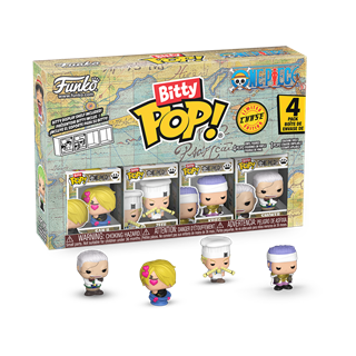 Sanji One Piece Funko Pop Bitty 4 Pack