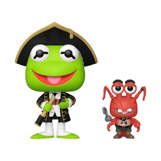 Kermit & Polly 1805 Muppets Treasure Island 30th Anniversary Funko Pop Vinyl & Buddy