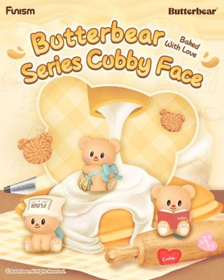 Butterbear Baked With Love Series Cubby Face Funism Blind Box