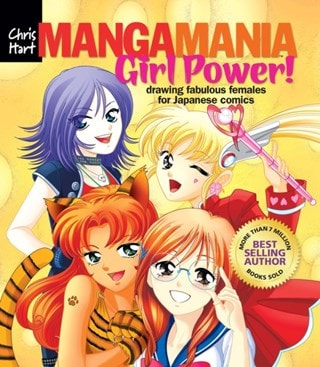 Manga Artists Girl Power Colouring Book