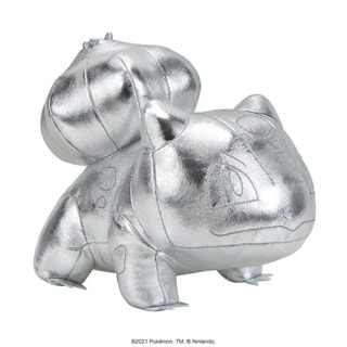 Silver Bulbasaur 8'': Pokemon Soft Toy