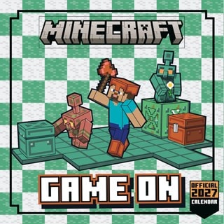 Minecraft 2027 Square Calendar