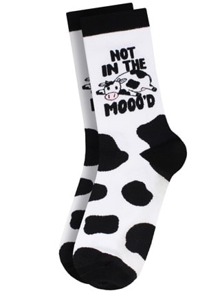 Not In The Moood Twisted Soles Size 3-7 Socks