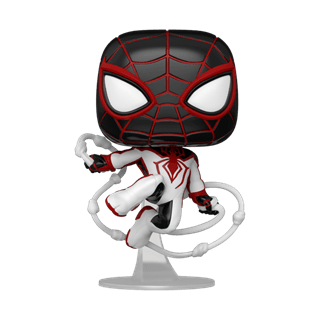 Track Suit (768): Spiderman Miles Morales: Gamer Verse Pop Vinyl