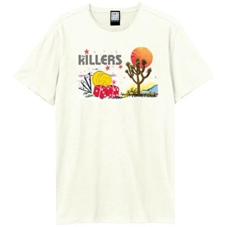 The Killers Desert Vintage White Tee