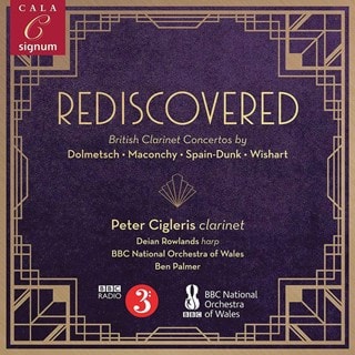 Dolmetsch/Maconchy/Spain -Dunk/Wishart: Rediscovered: British Clarinet Concertos