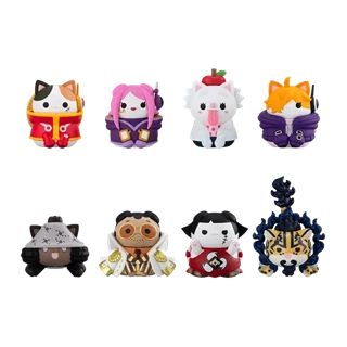 One Piece Nyan Egghead Mega Cat Project Mini Figure Blind Box