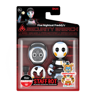 Security Staff Bot Five Nights At Freddys (FNAF) Funko Snap Single Pack