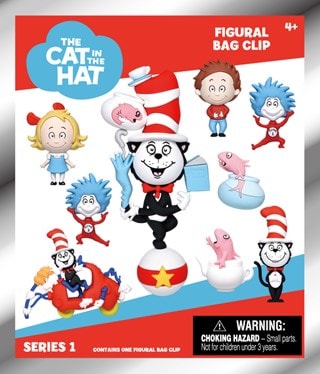 The Cat In The Hat Classic Series 1 Bag Clips