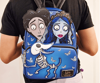 Corpse Bride Victor And Emily Mini Backpack hmv Exclusive Loungefly