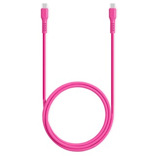 Ttec Neon Pink USB-C to USB-C 60W Cable 1.2m