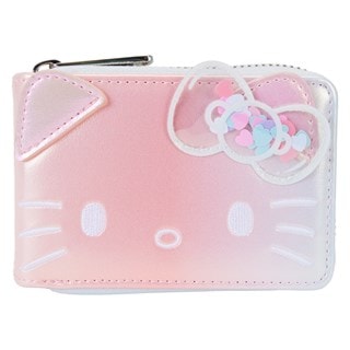Clear And Cute Cosplay Accordion Wallet Hello Kitty 50th Anniversary Loungefly
