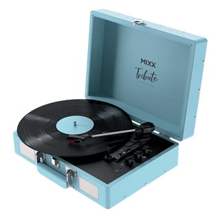 Mixx Audio Tribute Turquoise Blue Bluetooth Turntable (hmv exclusive)