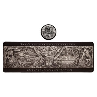 The Elder Scrolls V Skyrim Desk Pad & Coaster Set