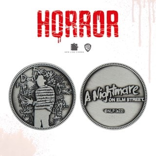 Nightmare On Elm Street Limited Edition Collectible Coin