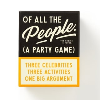 Of All The People Card Game