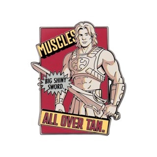 He-Man Masters Of The Universe Limited Edition Pin Badge